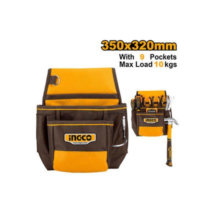 HTBP010128INGCOحقيبة أدوات Proline INGCO HTBP010128 بـ 9 جيوب