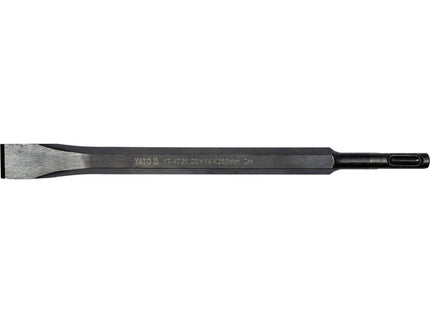 YT-4721Yatoإزميل مسطح YATO SDS+ 20X14X250 ملم CRV درجة احترافية