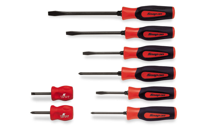 GSHDX80RSnap-Onطقم مفكات قبضة صلبة 8 قطع من Snap-on