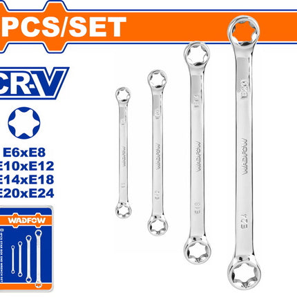 WFR2404Wadfow طقم مفاتيح ودفو 4 قطع نجمي