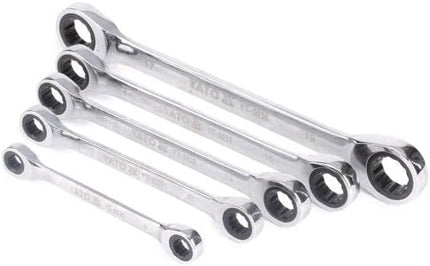 Yato Double Ratchet Wrench Set 5Pcs , YT-5038