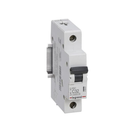419667Legrandقاطع دائرة Legrand RX3 MCB أحادي القطب 32A منحنى C