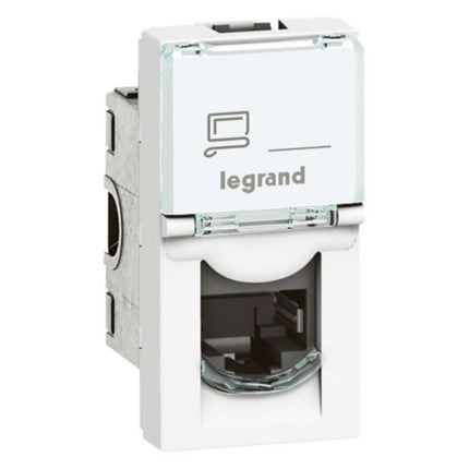 572302Legrandمقبس Legrand Arteor RJ45 فئة 6 UTP وحدة واحدة أبيض