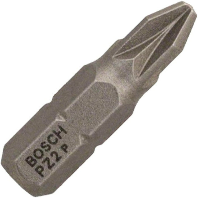 Screwdriver Bit PZ2 25mm 1/4" C6.3 Shank Extra-Hard |100pcs