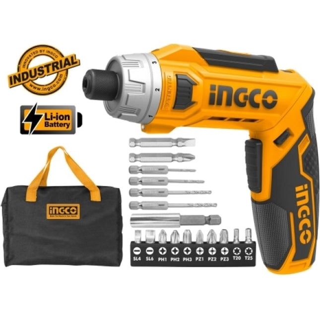 Ingco CSDLI0802 Lithium-Ion Cordless Screwdriver 8V