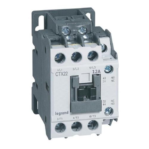 416094Legrandمقبس لاجراند CTX³ ثلاثي الأقطاب 12A AC-3 110V