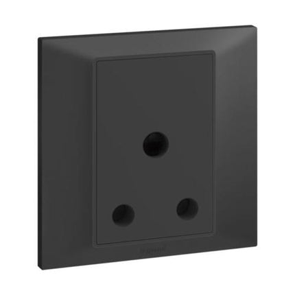 617750Legrandمنفذ مقبس غير مبدل بمعيار BS من Belanko S بقوة 15 أمبير لون أنثراسايت
