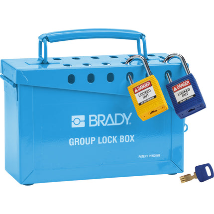 13 Lock Portable Metal Lock Box