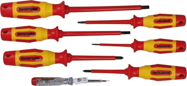 ‎VDE screwdriver set 7 pcs (slotted + Phillips) | 5190