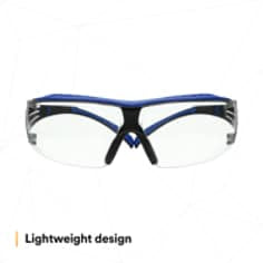 500511312784983Mنظارات الأمان من 3M SecureFit 400 Series SF401XSGAF-BLU أزرق/رمادي