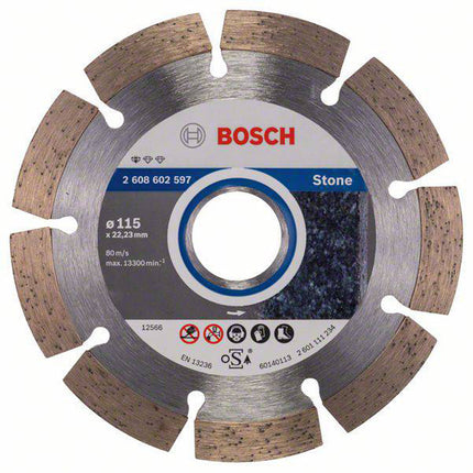 Bosch Tools,2608602597,Diamond Cutting Disc - Standard for Stone | 115x22.23x1,6x10mm