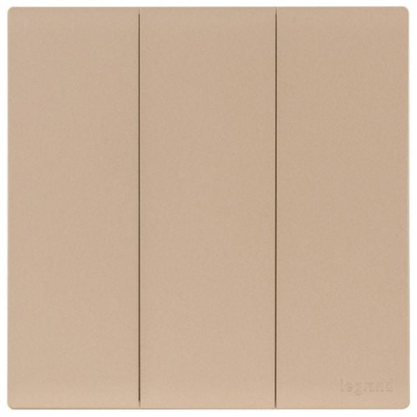 MEC21008RGLegrandمفتاح أوبريا 3 عصابات 1W 16A ذهبي وردي لجراند