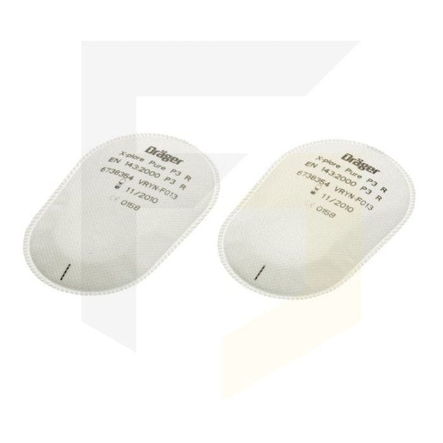 6738354Drägerمرشحات جزيئات دراغر بايونت بيور P3 R عبوة 10 أزواج