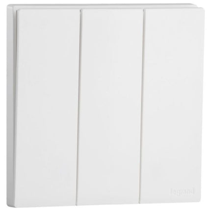 MEC21008WHLegrandمفتاح أوبريا ثلاثي 1W 16A أبيض مات ليجراند