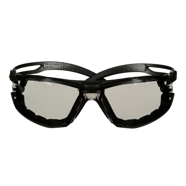 71002390923Mنظارات الأمان 3M SecureFit 500 Series SF507SGAF-BLK-FM باللون الأسود