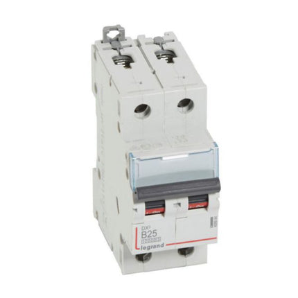 408944Legrandقاطع دائرة ليجراند DX3 ثنائي القطب 25 أمبير منحنى B