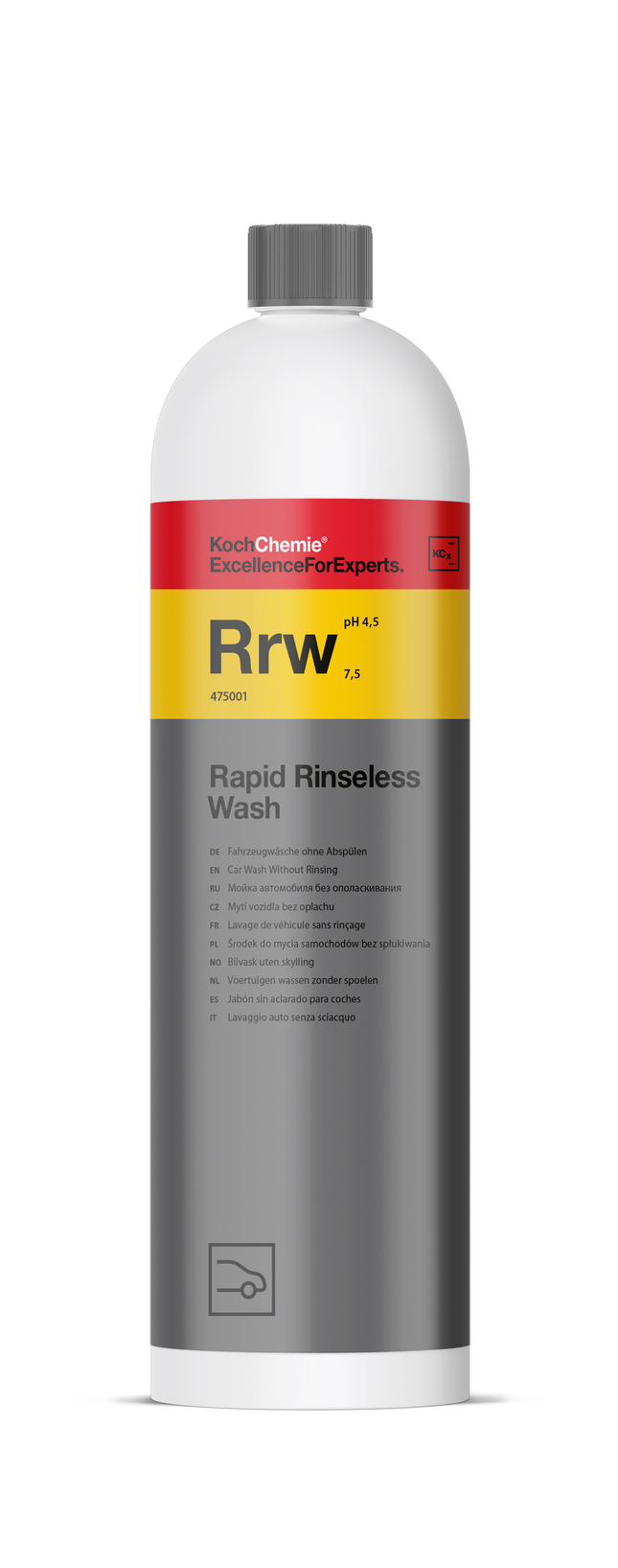 شامبو غسيل بدون شطف Rapid Rinseless Wash 1 لتر كوش كيمي | Rrw