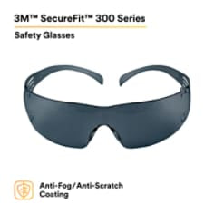 500511312743603Mنظارات الأمان 3M SecureFit 300 SF302AF عدسة رمادية