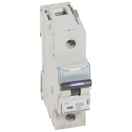 410189Legrandقاطع دورة Legrand DX3 أحادي القطب 25A منحنى D