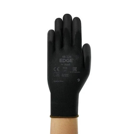 Ansell Edge 48-126 Lightweight Work Gloves with PU Coating