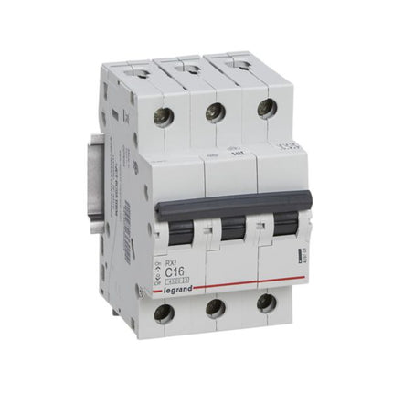 419708Legrandقاطع دارة Legrand RX3 ثلاثي الأقطاب 16A منحنى C