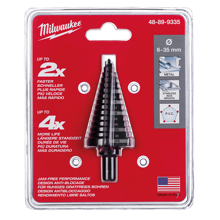 Milwaukee 48899335 Step Drill Bit 6-35mm