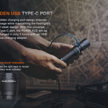 6942870311883Fenixفلاش ضوء فنيكس PD45R ACE عالي الأداء