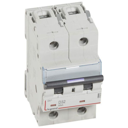 410203Legrandقاطع دورة Legrand DX3 ثنائي القطب 32A منحنى D