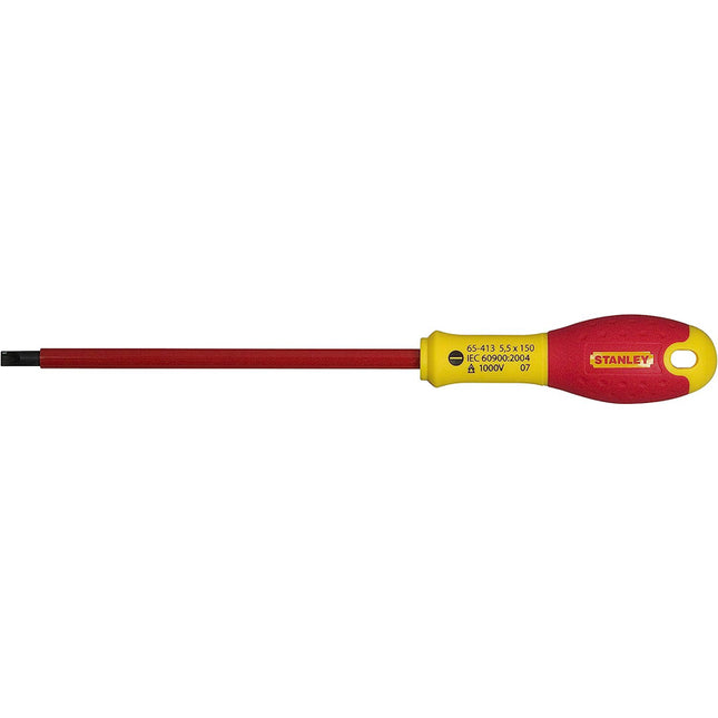 Screwdriver VDE - Slotted | 5.5 x 150 mm