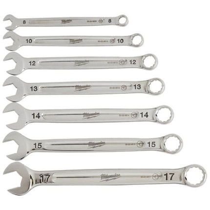 Milwaukee MAX BITE™ Ratcheting Metric Combination Spanner Set 4932464993