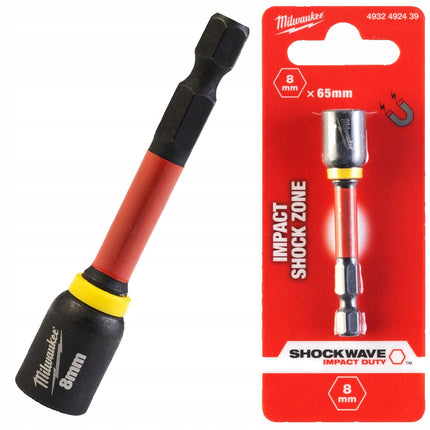 Milwaukee 4932492439 SHOCKWAVE Magnetic Nut Driver 8mm