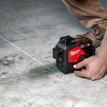 Milwaukee M12 3PL Green 360° 3 Plane Laser