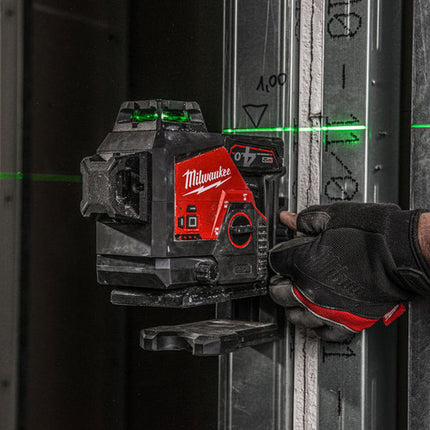 Milwaukee M12 3PL Green 360° 3 Plane Laser