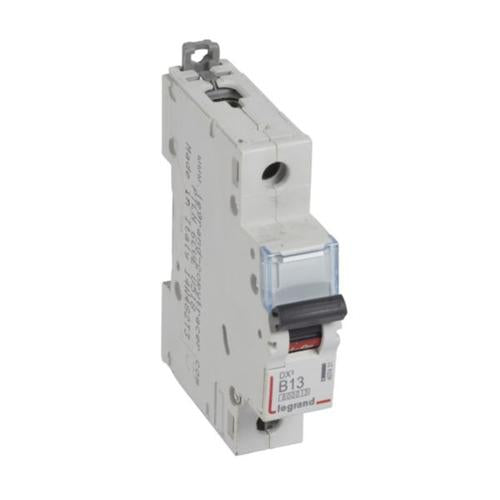 407431Legrandقاطع الدائرة الكهربائية Legrand DX3 أحادي القطب 13A منحنى B