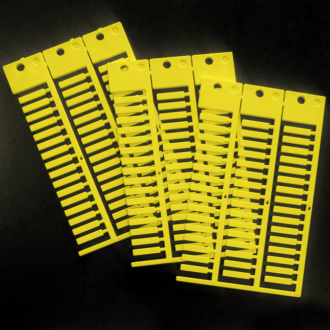 Yellow 4x18 3tree tag