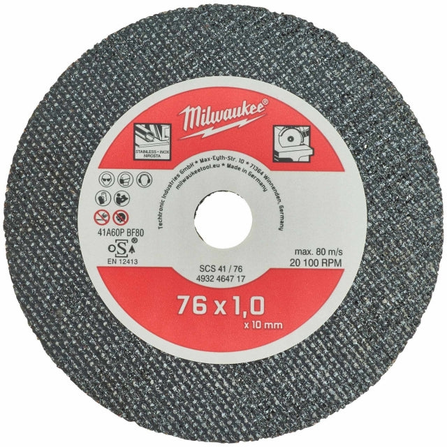 Thin Metal Cutting Disc 76mm