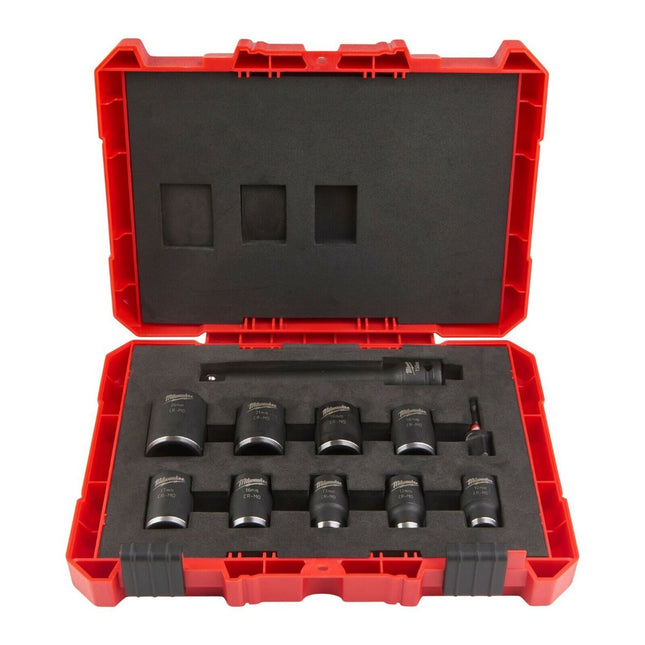 1/2" Short Hex Socket Set 11pcs