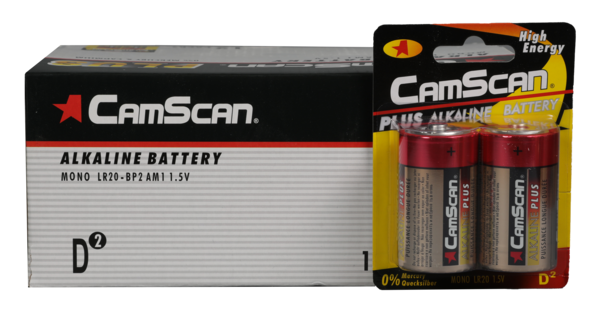 Camscan Rechargeable Batter - 1.5V - 2 pcs| LR03-BP2A