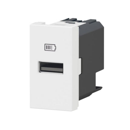 077650LLegrandموزاييك منفذ USB واحد النوع A 3A 15W أبيض