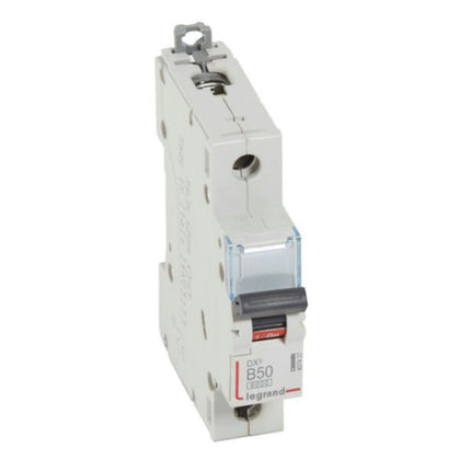 407437Legrandقاطع دائرة Legrand MCB DX3 6000A أحادي القطب 50A منحنى B