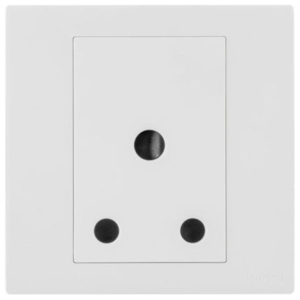 MEC31043WHLegrandمقبس أوبريا أحادي الفتحة BS 15A بدون تبديل أبيض مات