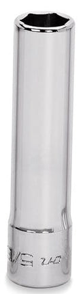 STM10Snap-Onمقبس Snap-on بقياس 1/4" محرك 6 نقاط SAE 5/16" نظام Flank Drive عميق