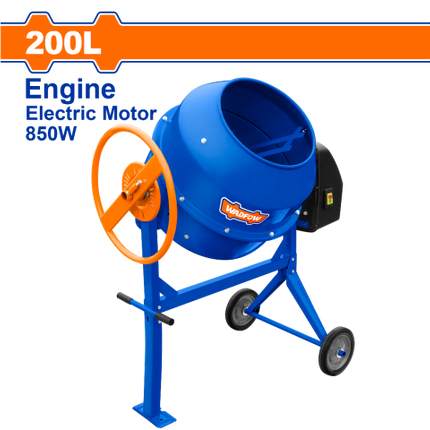WCM1A200Wadfowخلاطة خرسانة وادفوف 200 لتر 900 واط