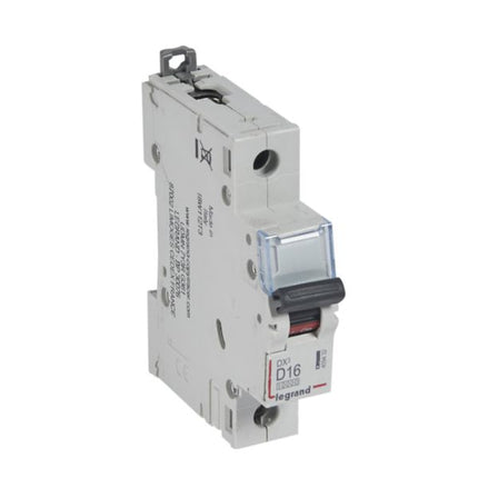 409432Legrandقاطع دارة Legrand DX3 أحادي القطب 16A منحنى D بسعة 10kA