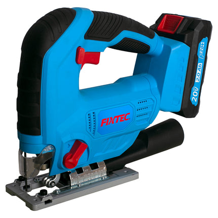 FCJS80LFXFixtecمنشار الجيجسو اللاسلكي 20 فولت من فيكستيك FCJS80LFX مع ضوء LED