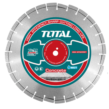 TAC2144053Total Toolsقرص قطع ماسي TOTAL للخرسانة 405 ملم رطب