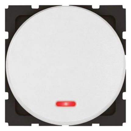 573062Legrandأرتيور مفتاح ثنائي الاتجاه مع مؤشر 10AX 250V أبيض