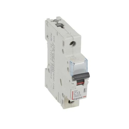407669Legrandقاطع دائرة ليجراند DX3 أحادي القطب 13A منحنى C