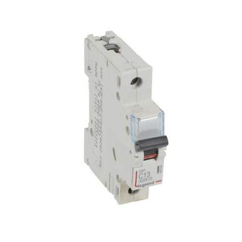 407669Legrandقاطع دائرة ليجراند DX3 أحادي القطب 13A منحنى C