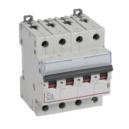 407927Legrandقاطع دائرة Legrand DX3 ثلاثي الأقطاب 13A منحنى C